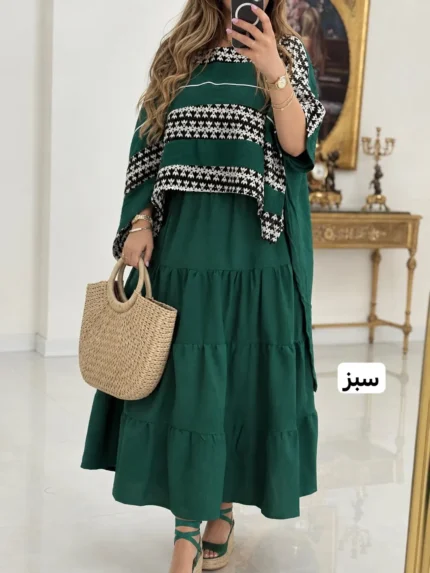 پانچ و دامن اطلس