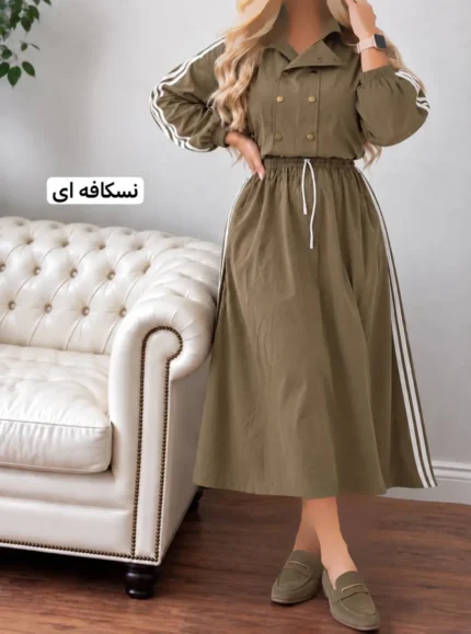 بامبر و دامن پاییزه طرح Zara